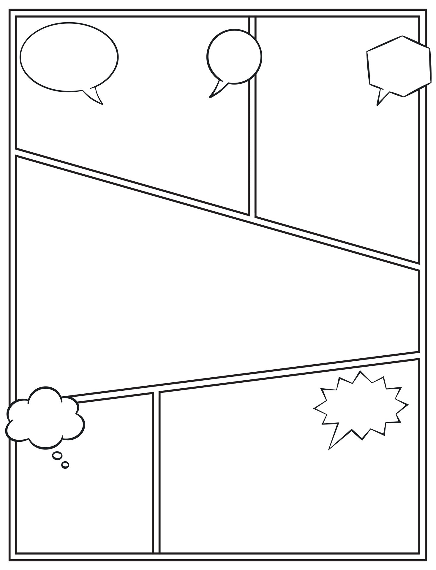 Draw Your Own Comic Book image 2