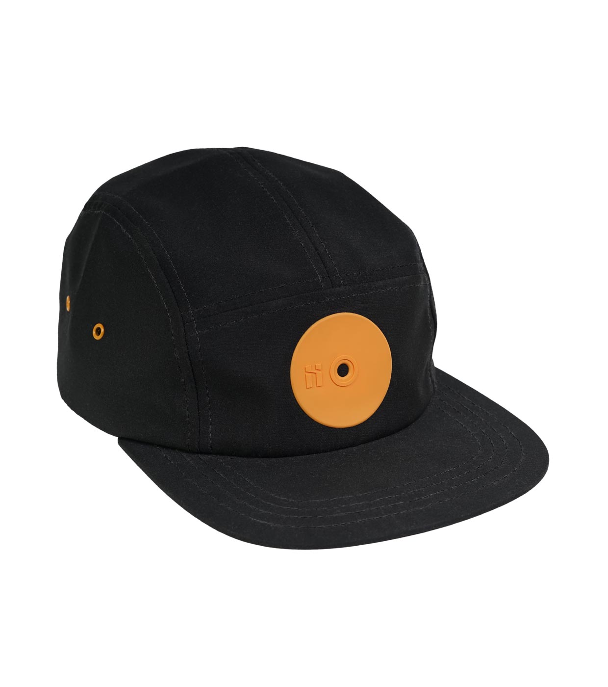 Orange Fat Cap - Black image 0