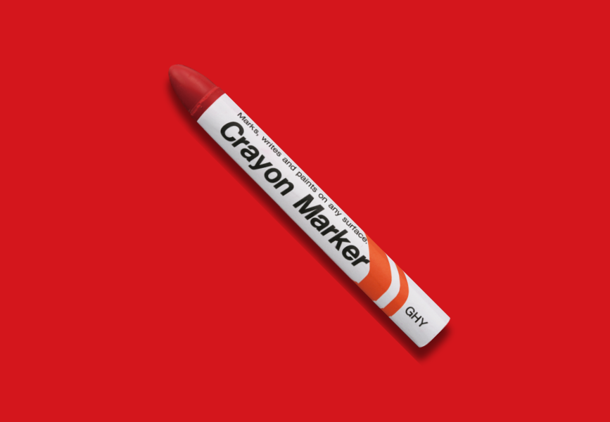 Sakura GHY Permanent Crayon - Red image