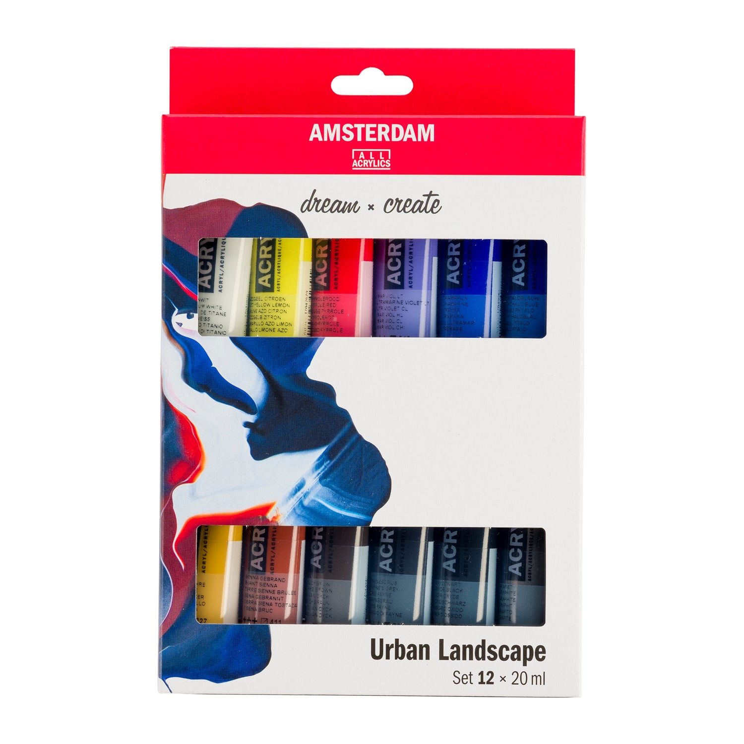 Amsterdam Acrylic Set - 12x 20ml - Urban Landscape image 0