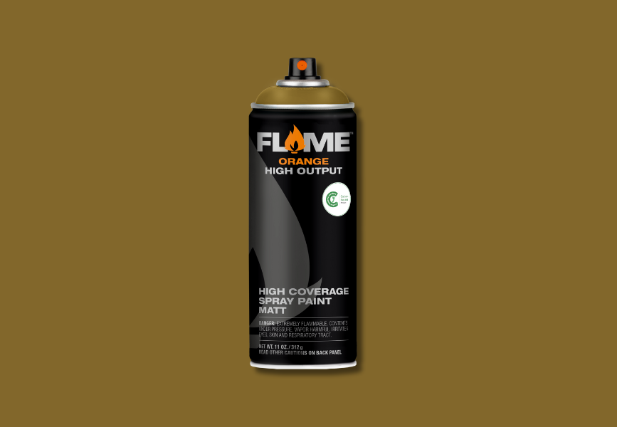 FLAME Orange - 633 Khaki Green image