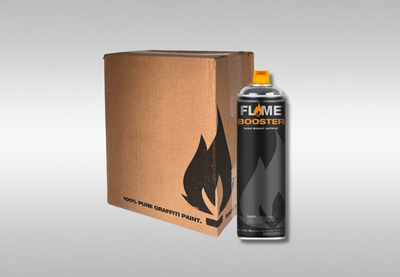 Flame Orange Booster - Box of 6 - Chrome image