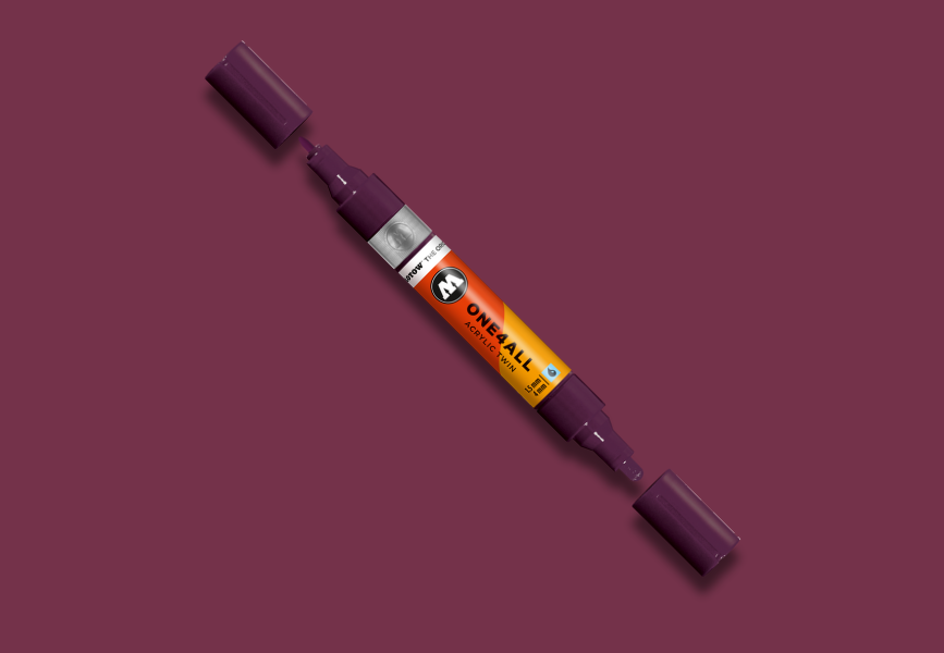MOLOTOW ONE4ALL Marker Twin - 233 Purple Violet image