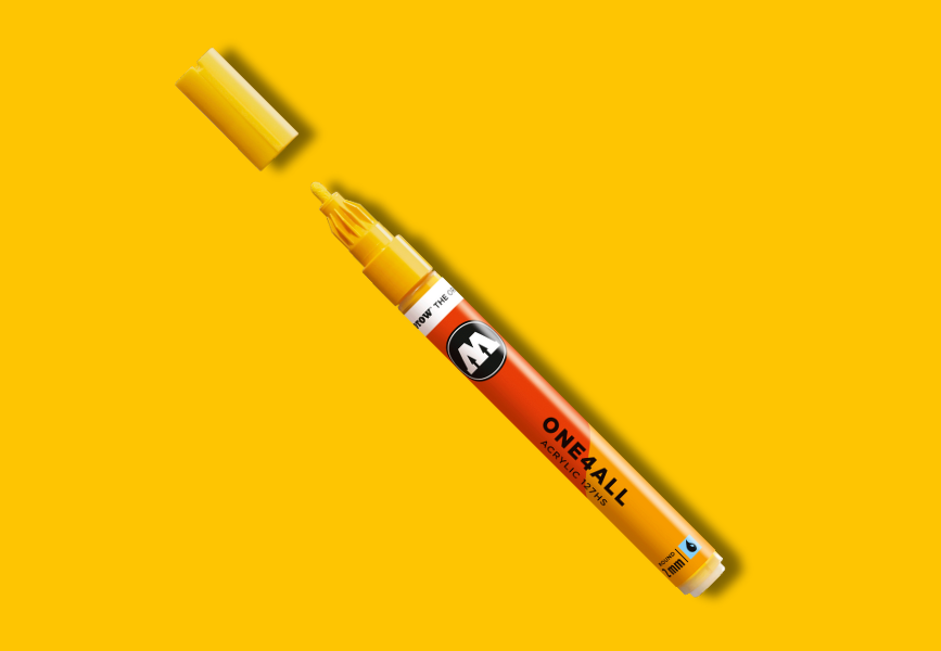 MOLOTOW ONE4ALL Marker 127HS - 239 Signal Yellow image