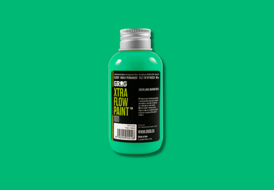 GROG Xtra Flow Paint - Obitory Green image