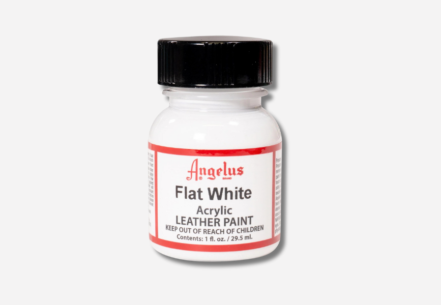 Acrylic Leather Paint - Flat White image