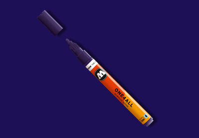 MOLOTOW ONE4ALL Marker 127HS - 043 Violet Dark image
