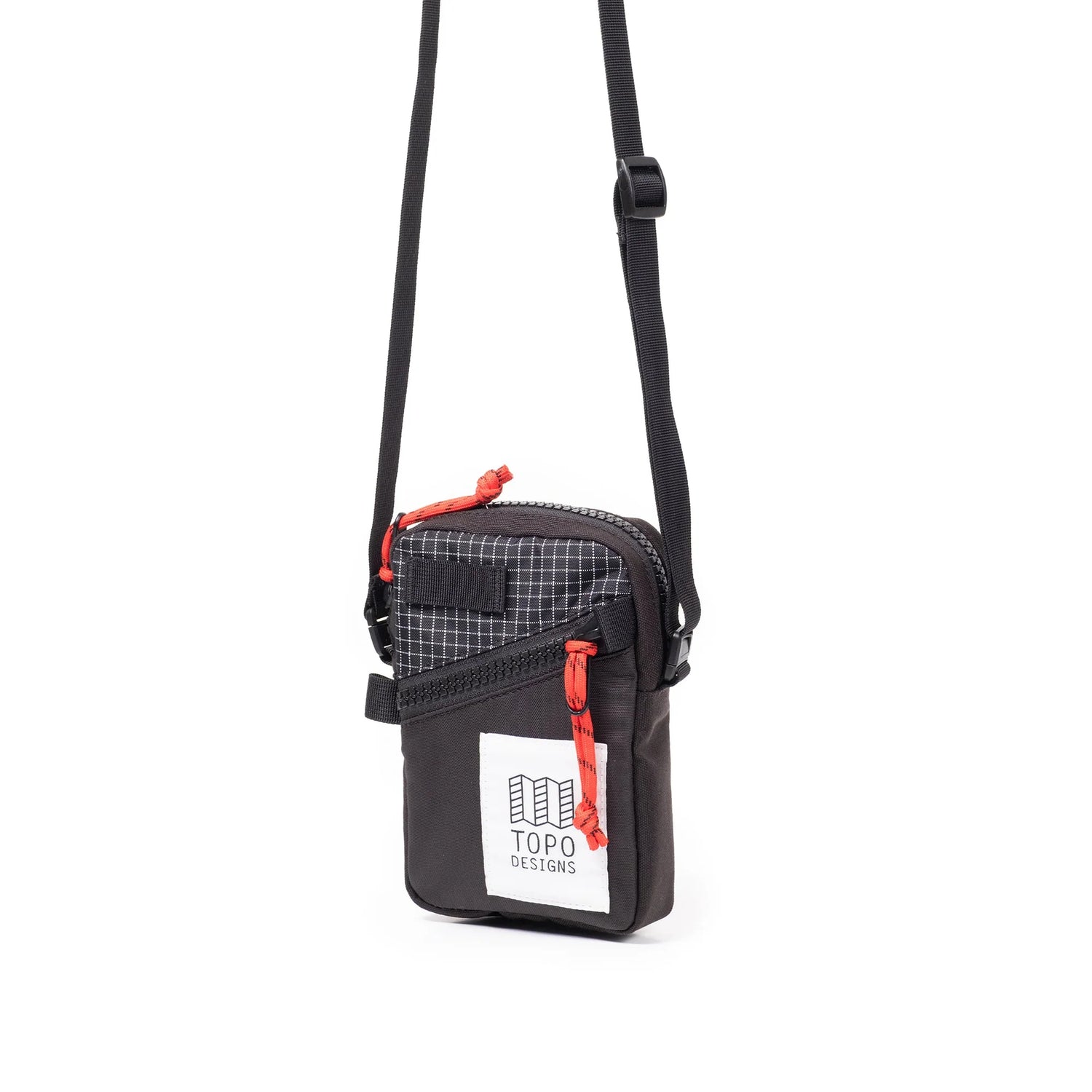 Mini Shoulder Bag - Black/Grid