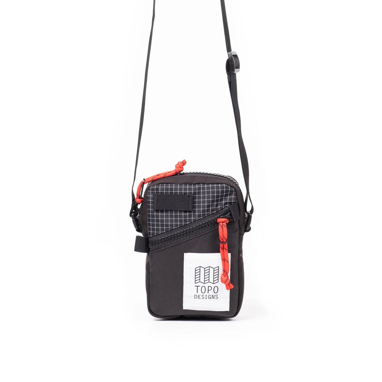 Mini Shoulder Bag - Black/Grid