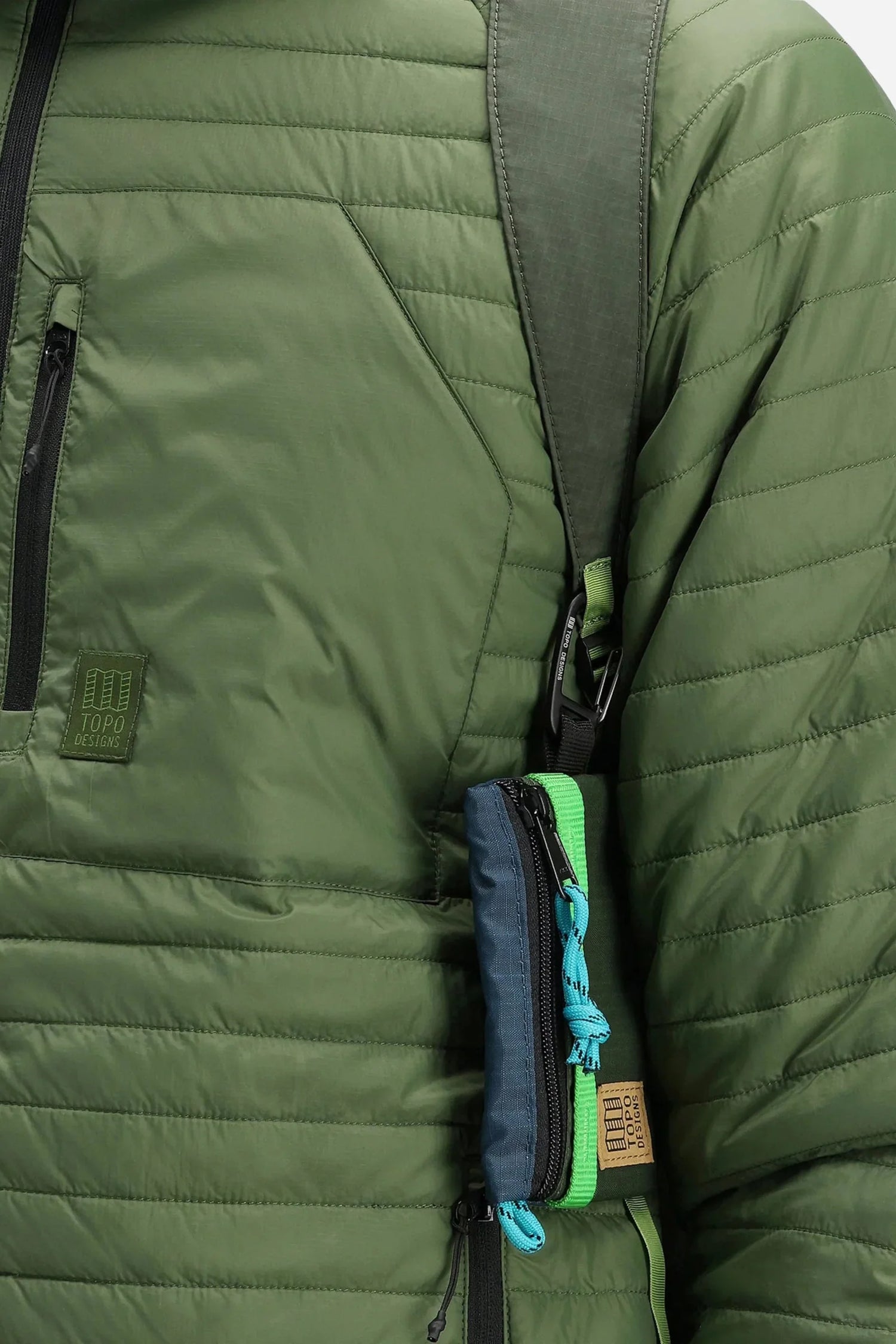 Mountain Accessory Bag - Pond Blue/Spice