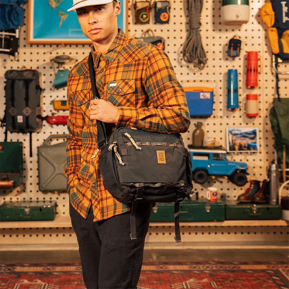 Mountain Cross Bag - Grid/Very Peri